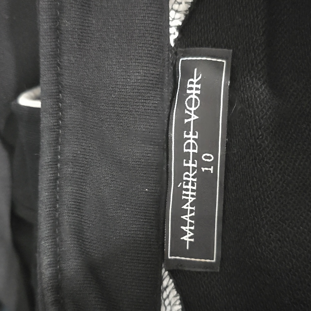 MDV Maniere De Voir MDV Cropped Zip Track Jacket  US 6 (UK 10) - Picture 11 of 14